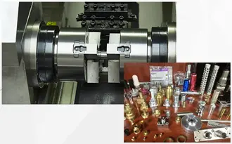 Torno para metal industrial