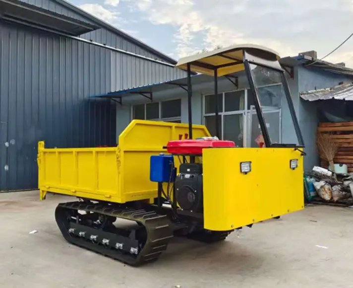 tracked power wheelbarrow
