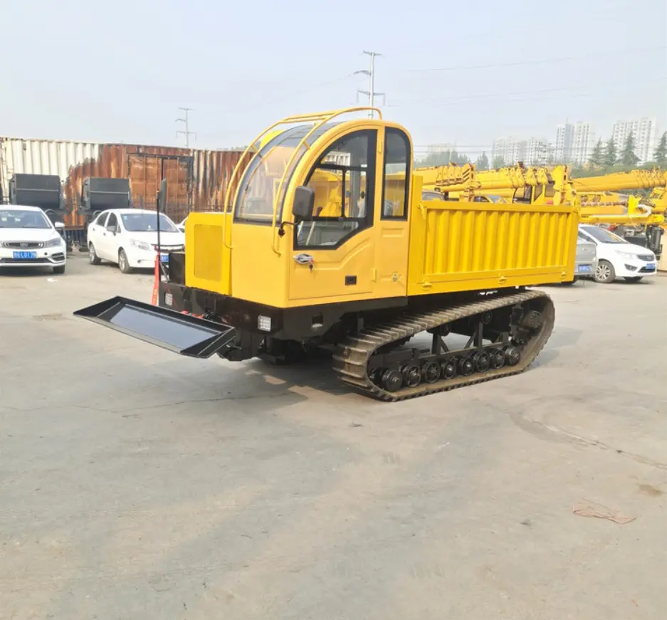 tracked power wheelbarrow