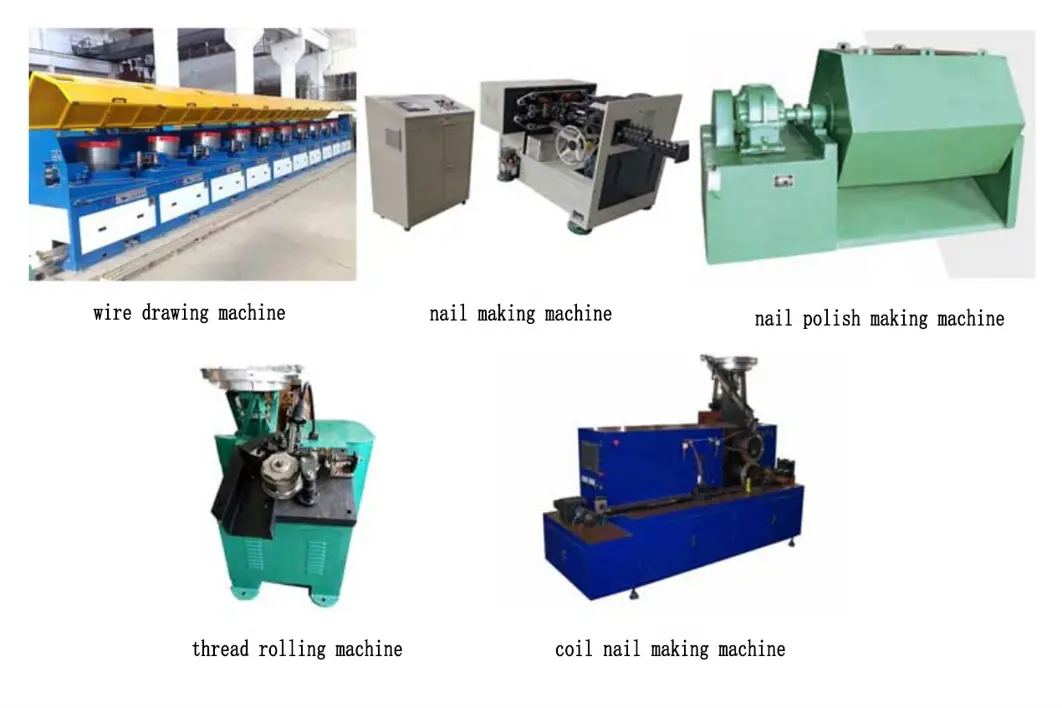 automatic nail making machine