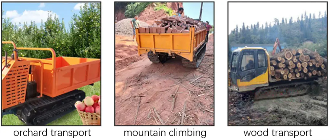 caterpillar track wheelbarrow
