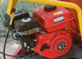 engine of motorized tracked wheelbarrow