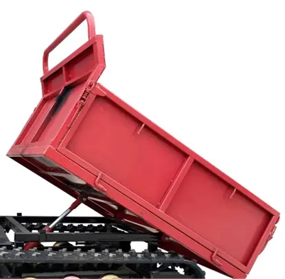 hydraulic tracked wheelbarrow