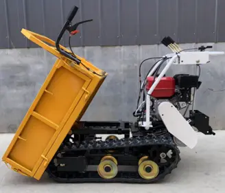motorized track barrow