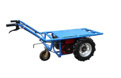 Petrol wheelbarrow 400kg manual flatbed petrol wheelbarrow