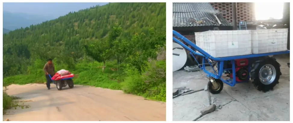 used petrol wheelbarrow