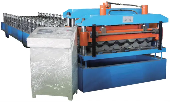 glazed roofing tile roll forming machine