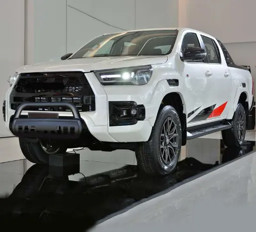 toyota hilux nudge bar installation