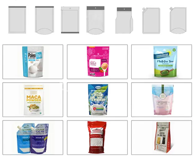 zipper pouch bag
