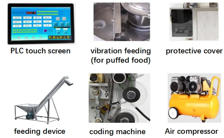 automatic pouch packing machine description