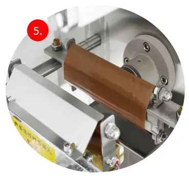 Copper high-temperature cloth heat conduction
