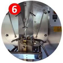 collar type pouch packing machine