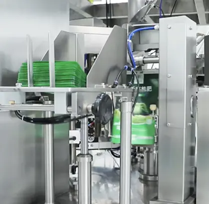 Working process of zipper pouch packing machine