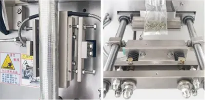 automatic pouch packing machine head-seal parte