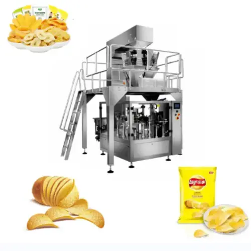 pouch machine with zipper
