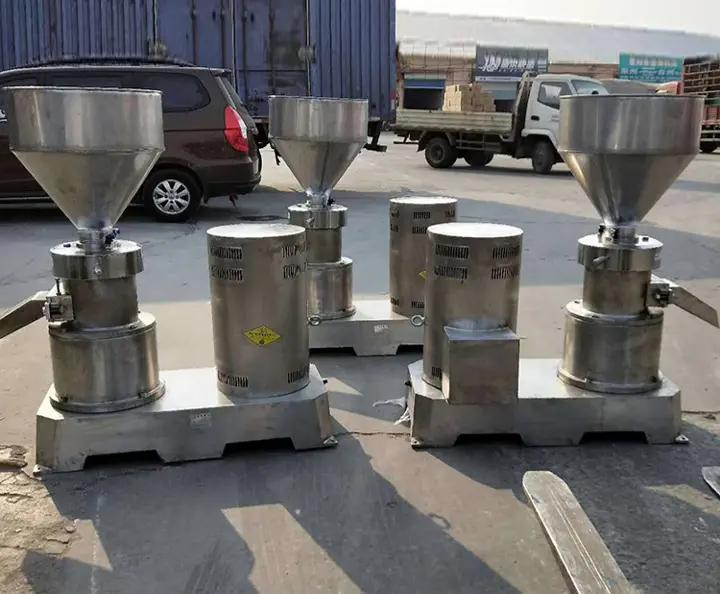 colloid mill peanut butter