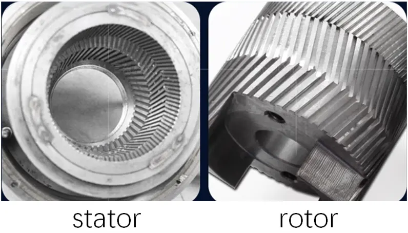 colloid mill rotor stator