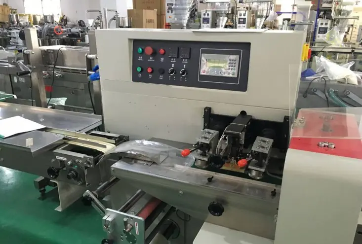 flow wrap machine control system