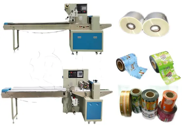 flow wrap machine film