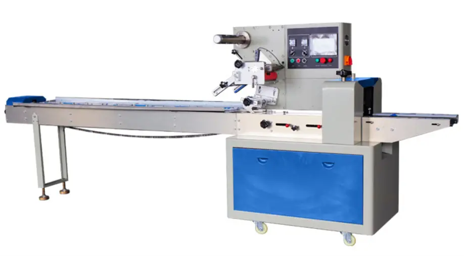 high speed flow wrap machine