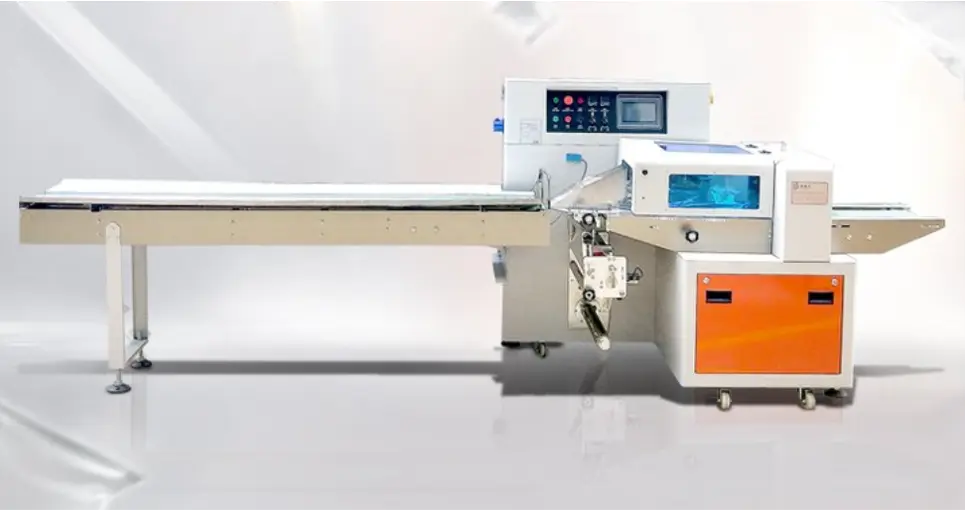 high speed flow wrap machine