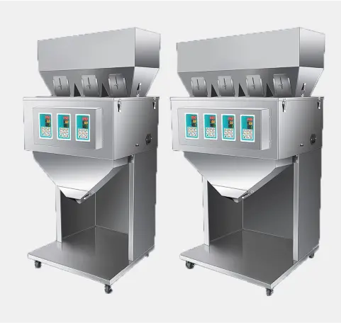 multi-hopper  semi automatic pouch packing machine
