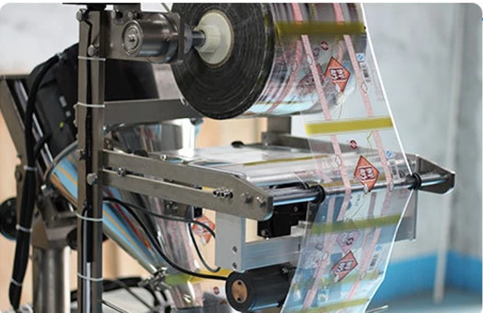 Packaging film roll shaft of best sugar packing machine in india