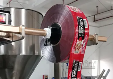 pouch packing machine film shaft 