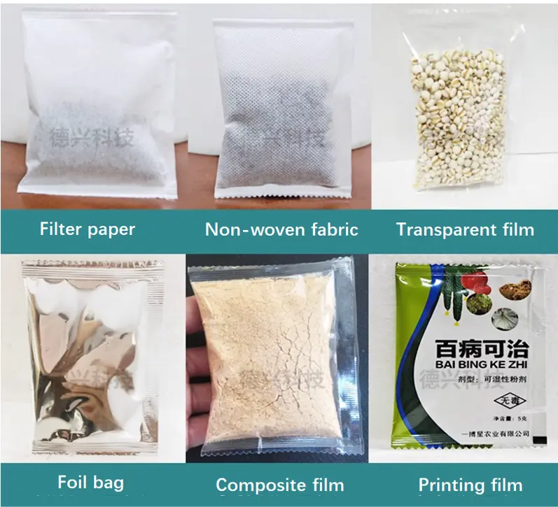 tea packing material of tea bag sachet packing machine